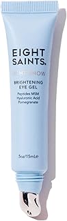 Eight Saints Light Show Brightening Eye Gel, Natural and Organic Anti Aging Cooling Eye Gel to Reduce Puffiness, Wrinkles and Calms Under Eye Skin, 0.5 Ounces