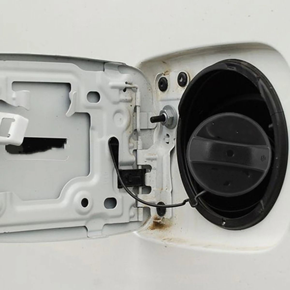 Fuel Tank Filler Cap Compatible With Toyota For Camry 2002-2006 For Corolla 2002-2004 For Matrix 2004-2006 77300-35040 Car Inner Fuel Tank Cap Cover Assembly