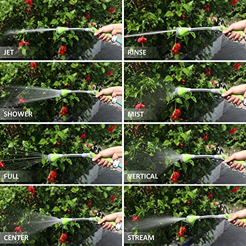 Styddi 15" Watering Wand For Garden Hose With Thumb Control, 15-Inch Garden Hose Sprayer Wand With 8 Adjustable Spray Patterns, Perfect For Lawns And Gardens #TOP3