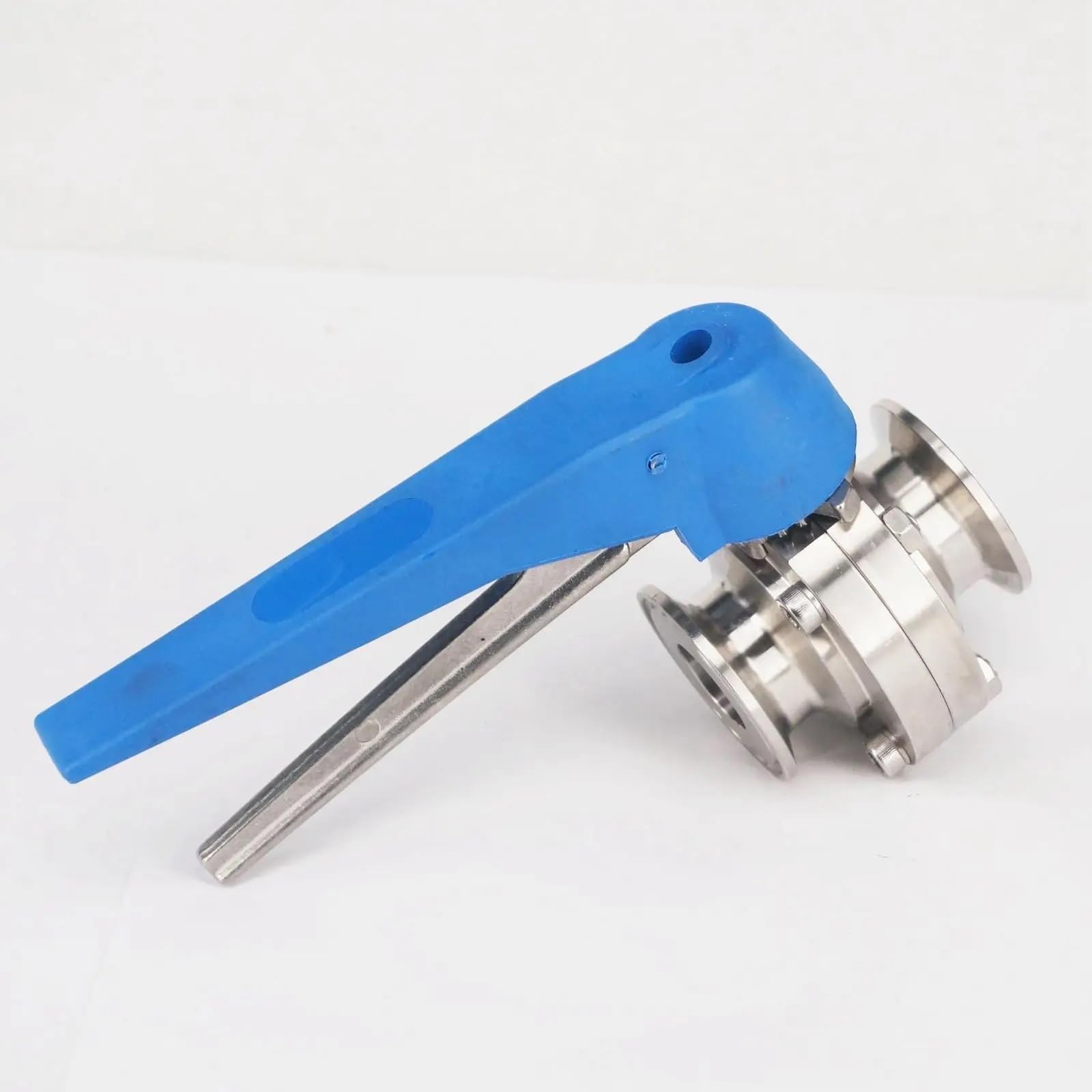 NYRXRYTCA Fit Tube O.D 102mm Ferrule O.D 119mm Tri Clamp 4"" 304 Stainless Steel Tri Clamp Butterfly Valv