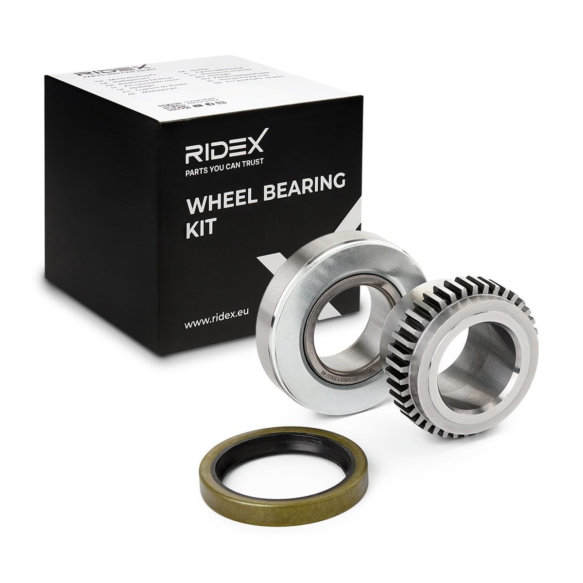 RIDEX 654W0822 Kit cuscinetto ruota Posteriore con guarnizione ad anello per alberi