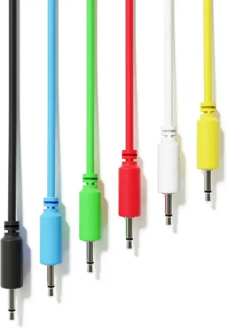 Korg Mono 6-Pack TS 3.5mm Eurorack Modular Patch Cables