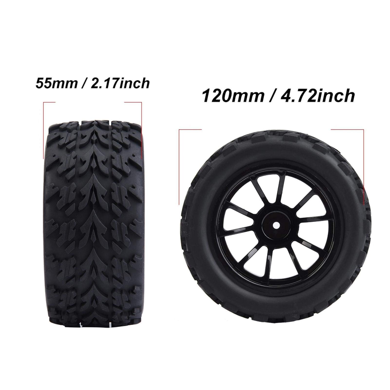 Set Pneumatici E Inserti ARRMA AR1010AX Per Camion E Auto RC &ndash; Nuovi