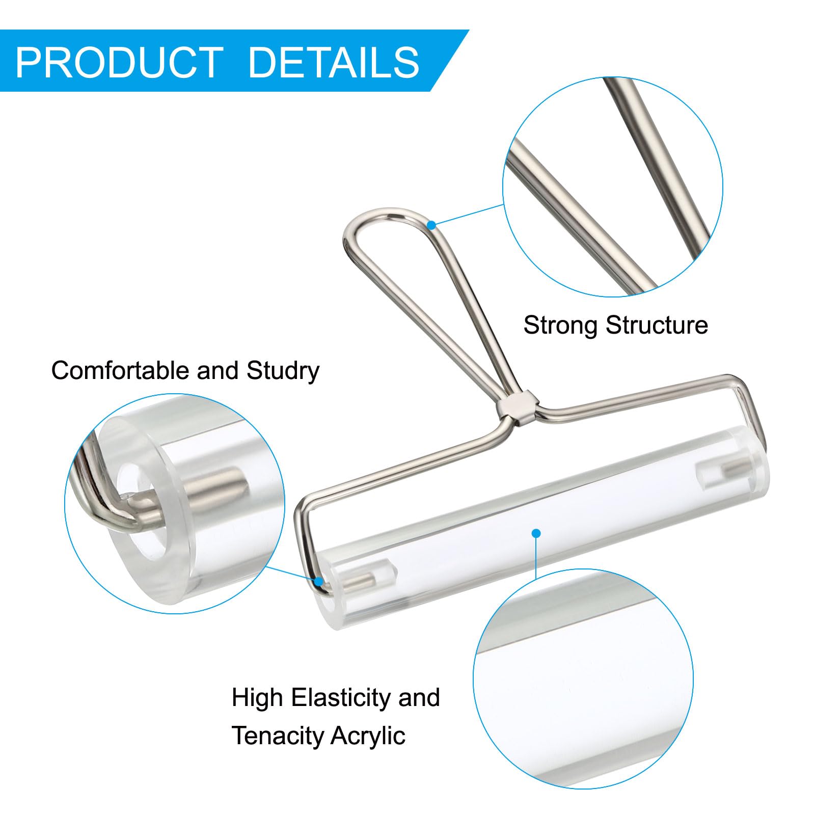 PATIKIL 6 Inch Acrylic Roller Brayer - Image 4