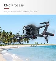 Vista 6 de BTG Gimbal Protector Gimbal Bumper Anti-Drop Bar para DJI FPV Drone Accesorios Piezas