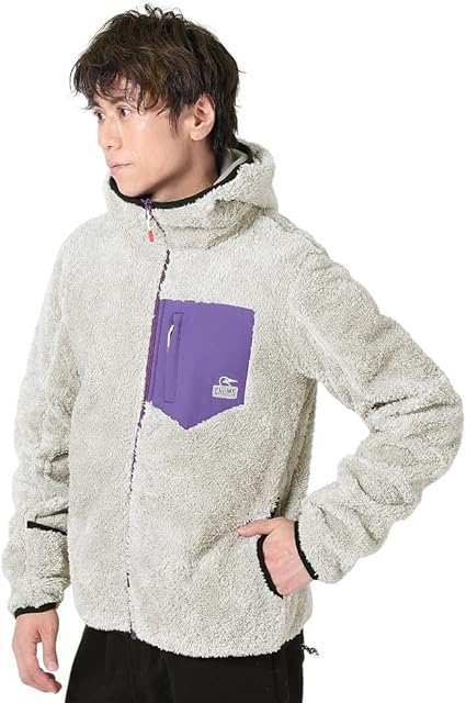 Amazon | [チャムス] アウター Bonding Fleece Zip Parka メンズ