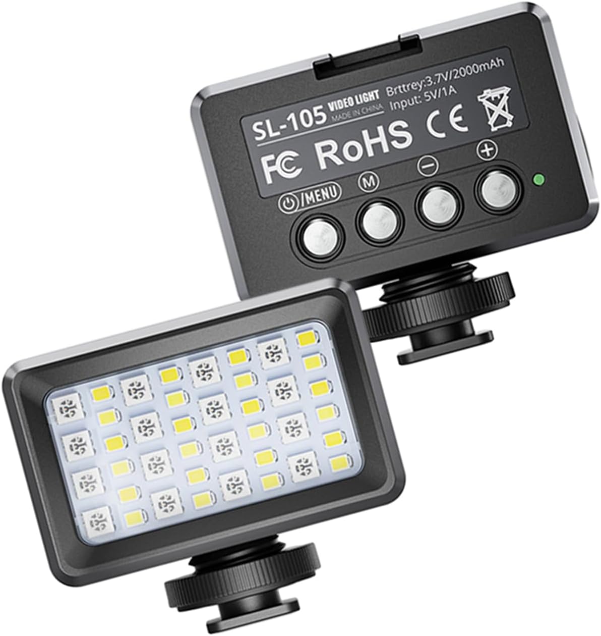 Pomya LED Video Underwater Diving Light with Adjustable Color Temperature 2700K-9000K, 2000mAh Battery, 120° Beam Angle, for Camera Photography Snorkeling Surfing (RGB)