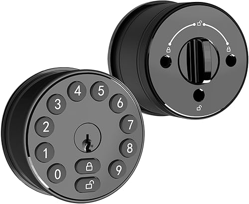 Pomo de puerta de entrada sin llave, cerradura de puerta electrónica, cerradura de puerta con teclado con asa, perilla de puerta de código digital,