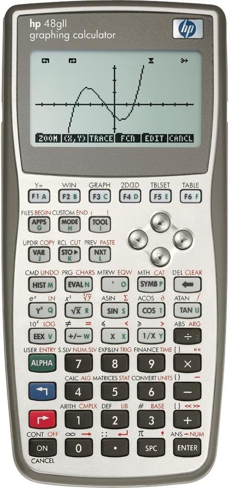 HP 48GII Graphic Calculator (F2226A)