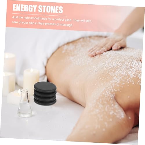 Miniatura 4 de GLEAVI Piedras de masaje 10 piezas piedras volcánicas para masaje piedras de masaje caliente conjunto de piedras para