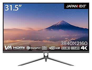 Amazon.co.jp: JAPANNEXT 31.5インチ モニター 4K UHD 3840x2160