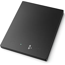 Homebuds 22lb/10kg Digital Food Scale in High Precision 0.1oz/1g, Our Own Kitchen Scale Professional Factory SINCE 2001, Home and Kitchen Essentials for Cooking and Baking, LED, 3*AAA Batteries, Black