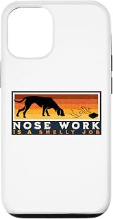 iPhone 12/12 Pro Nose Work is a Smelly Job Nosework Dog Detection Sport Gift Case