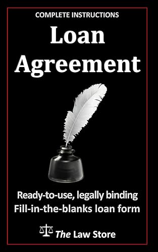 Loan Agreement: Ready-to-use, legally binding, fill-in-the-blanks law firm template with instructions.