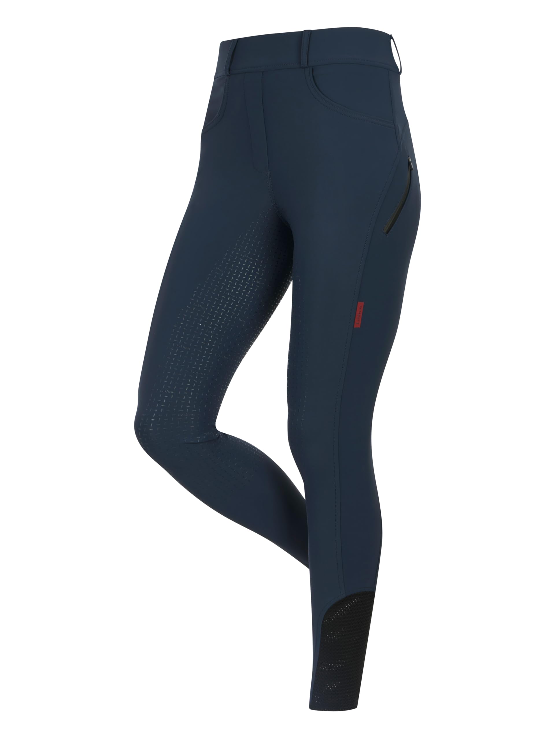 LeMieux Amy Silicone Seat Womens Breggings - Navy Blue 12