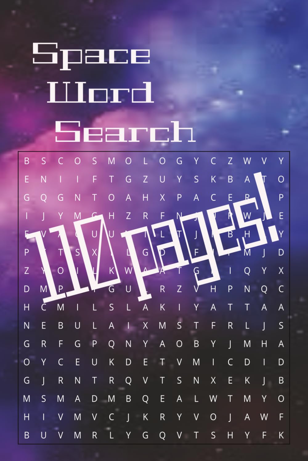 Space Word Search: Find words about astronomy, stars and more