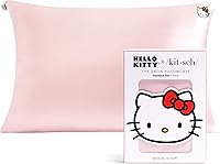 Vista 43 de Lisa Frank x Kitsch - Funda de almohada de satén con cremallera para cabello y piel, más suave que las fundas de almohada de seda, funda de almohada