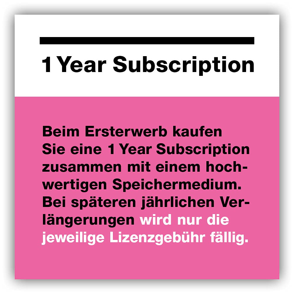 Waxar EasyImage-1000 Bundle, High-End Backup Software inklusive Speicher 1TB, läuft sofort ohne Installation, kompatibel mit Windows | Mac | Linux, Server-Edition, 1 Gerät, 1 Year Subscription, DE