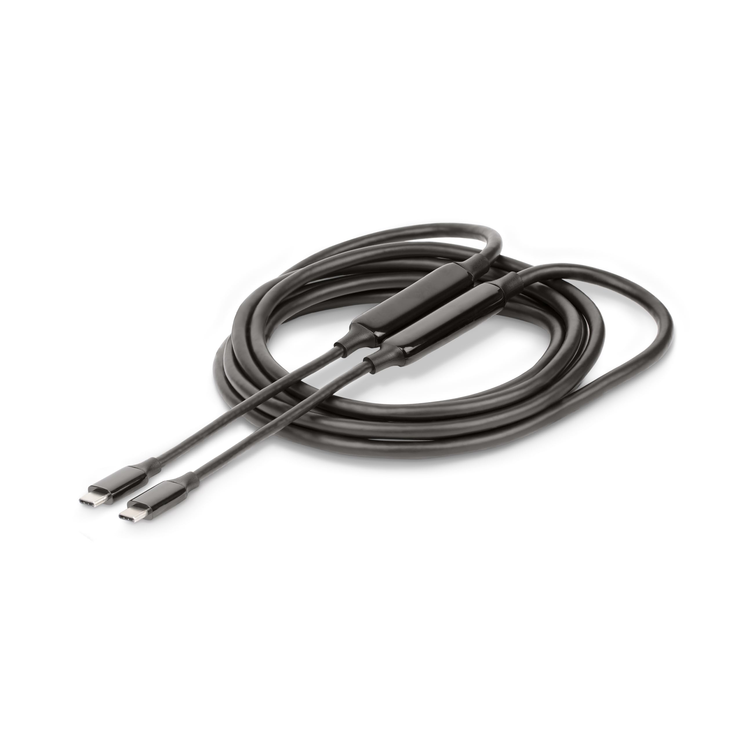 StarTech Cavo USB-C Attivo da 3m, 10Gbps, 60W PD, 8K 60Hz/4K 144Hz, Nero | Ricarica Power Delivery 60W, Ideale per Monitor 8K e SSD