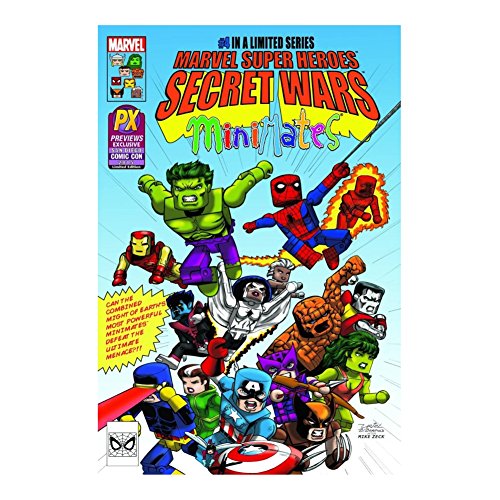 Secret Wars #4 SDCC Previews MiniMates Exclusive Variant