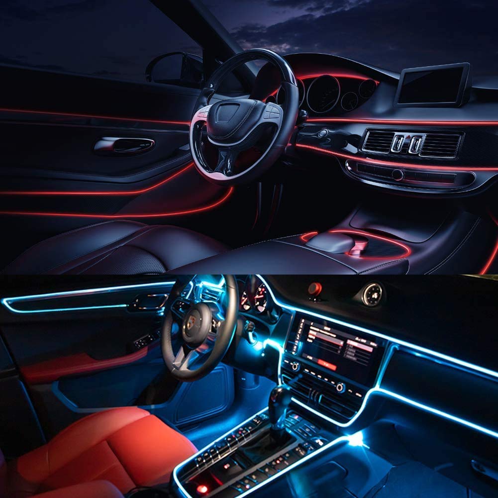 Amazon | アンビエントライト 車 ledテープ 車内LEDライト ledテープ