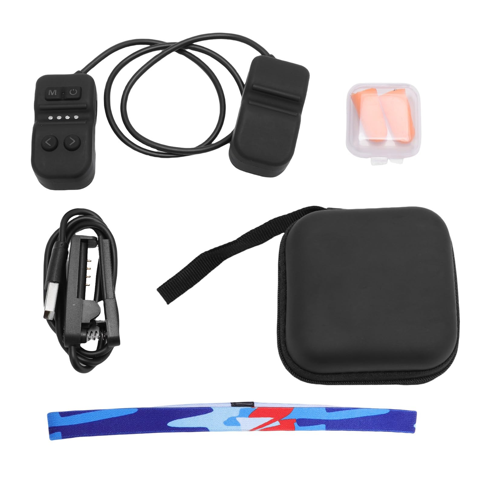 Słuchawki Pływackie, Przewodzenie Kości SW01 Wodoodporny Odtwarzacz MP3 Wbudowany w pamięć 8G, Zestaw Słuchawkowy Bluetooth z Mikrofonem do Pływania do Nurkowania Rowerowy