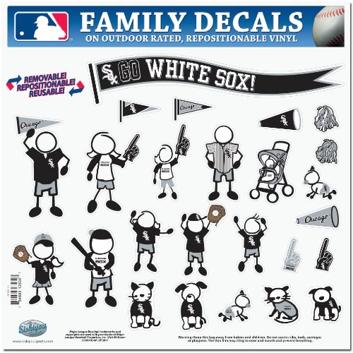 MLB Chicago White Sox Large Family Decal Set