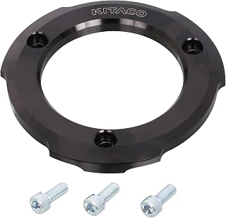 キタコ(KITACO) 右クランクケースカバーリング (ブラック) モンキー125(JB03/JB05)、ダックス125(JB04/JB06)、グロム(JC92)、スーパーカブC125(JA58/JA71)等 307-1301650