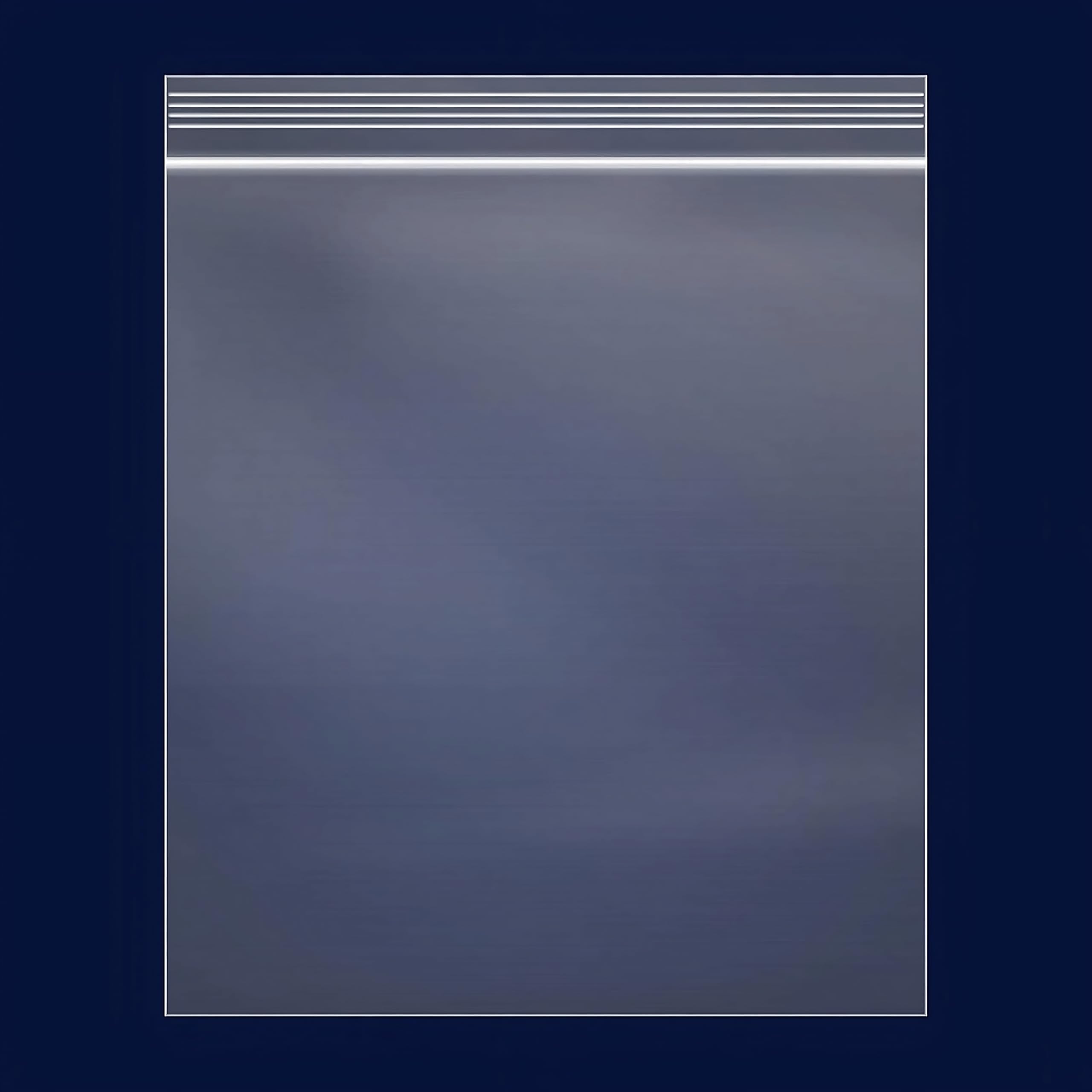 Al FAKHAMA Large Size Clear Reclosable Ziplock Pouches (25 CM x 35 CM) with Resealable Lock Seal Zipper, Durable Poly Pags For Clothes, A4 Size Documents, Storage and Shipping - Pack Of 50