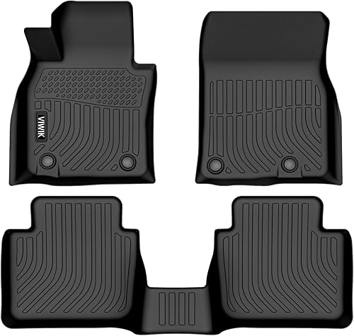 Miniatura 52 de VIWIK - Alfombrillas para Nissan Pathfinder de 7 plazas 2013-2020 / QX60/ JX35 2013 2014-2020, juego completo de alfombrillas de coche