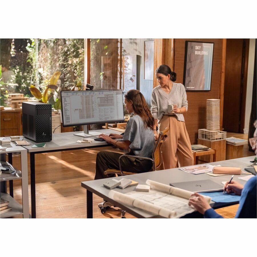 Image of HP Z2 Tower G1i Workstation - 1 x Intel Core Ultra 7 265-32 GB - 1 TB SSD - Tower - Black