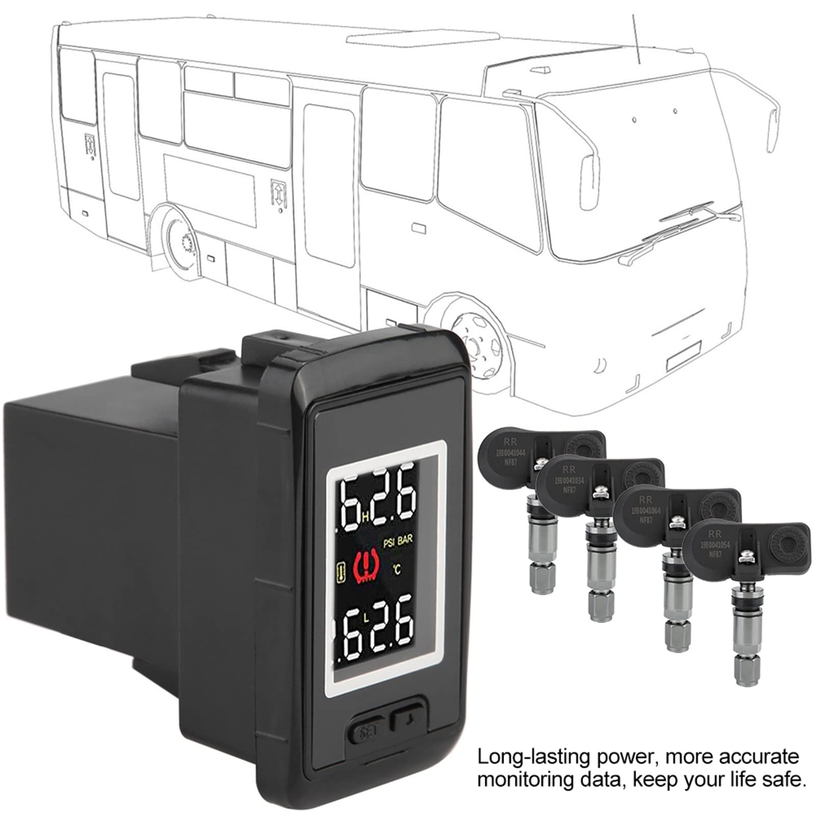 Reifendruckkontrollsystem, TPMS Reifendruckkontrollsystem für Serienfahrzeuge