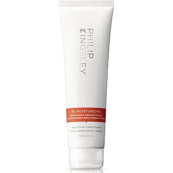 Philip Kingsley Moisturising Conditioner Moisturising and Nourishing for Curly Wavy Coarse Frizzy Dry Hair Moisturises Tames and Smooths 75 ml