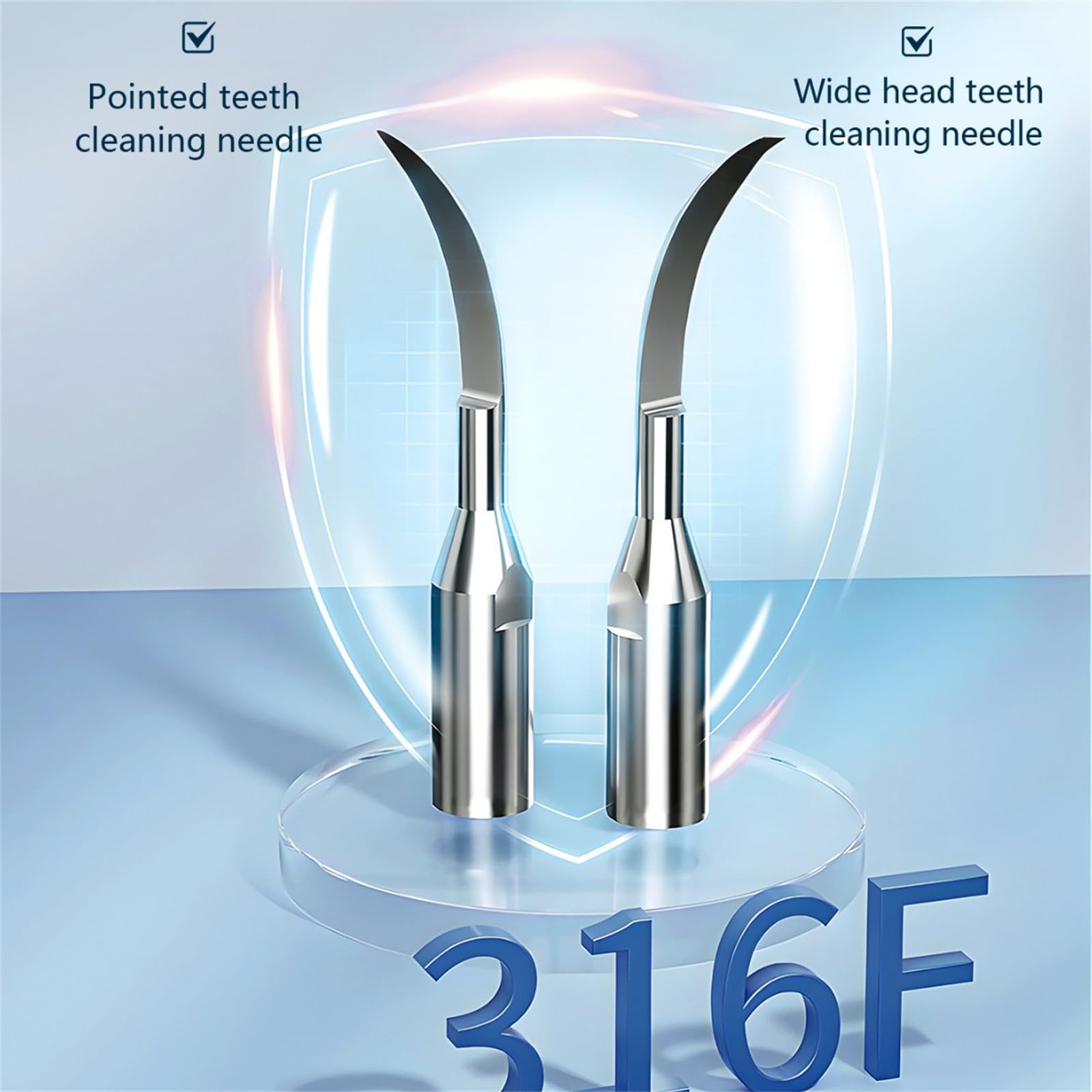 ZahnJuwel Dental Cleaner Pro Ultraschall Zahnreiniger für Menschen, Zahnsteinentferner mit 3 Betriebsmodi, LED-Licht, Zahnfleischschutz, IPX7 wasserdicht