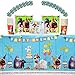 The Secret Life Of Pets 2 Birthday Party Supplies Pack for 16 Guests | Paper Cups, Paper Dessert Plates, Paper Beverage Napkins, Stickers, and Plastic Table Cover | Kid's Birthday Party Supplies