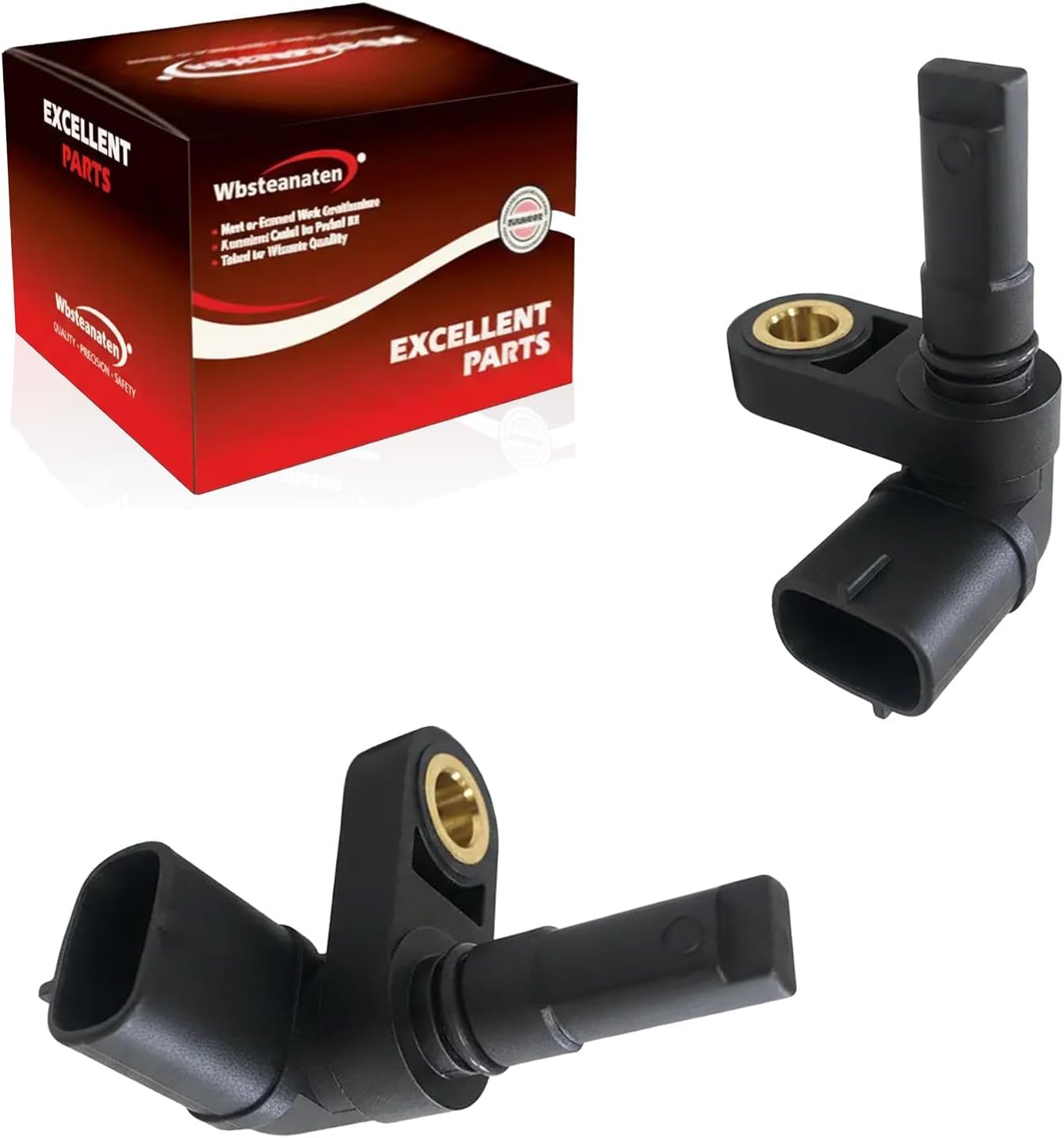 ABS Wheel Speed Sensor 2Pcs: Front Rear Left & Right Compatible with Toyota 2003-2022 4Runner V6 4.0L L4 2.7L V8 4.7L, 2005-2022 Tacoma V6 3.5L L4 2.7L V6 4.0L, Lexus 2010-2022 GX460 V8 4.6L