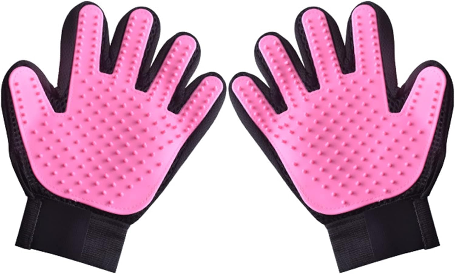 Pet Grooming Glove, Bathing Brush Glove, Cat Dog Grooming Bath Magic, Pet Hair Remover, Mitt Fur Cleaning Comb Brush