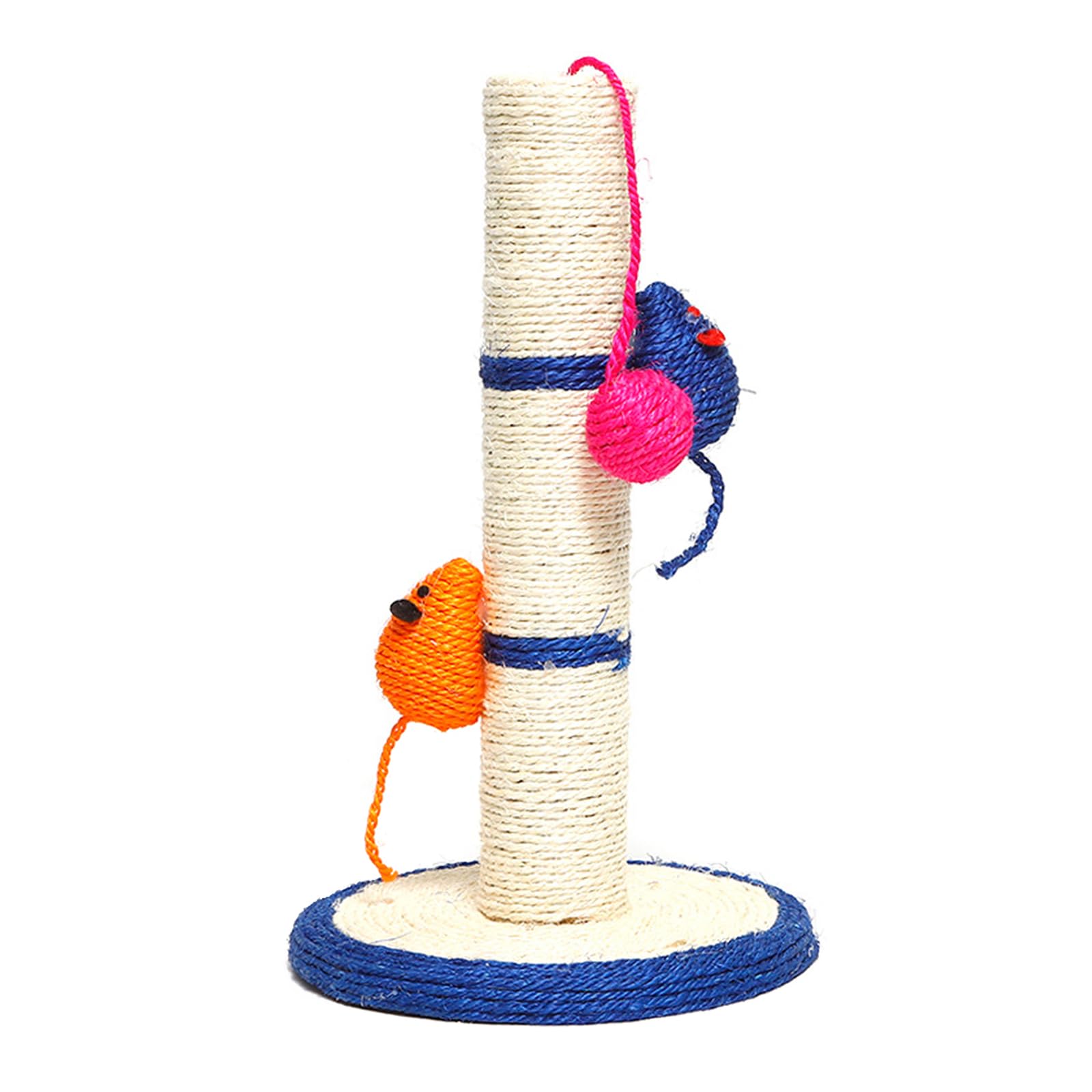 Poteau d'arbre à gratter robuste avec corde en sisal