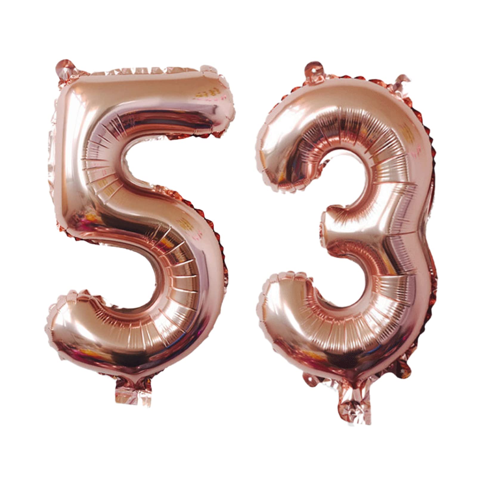 Amazon.com: Number 53 Balloons 32 inch Digital Balloon Alphabet 53 ...