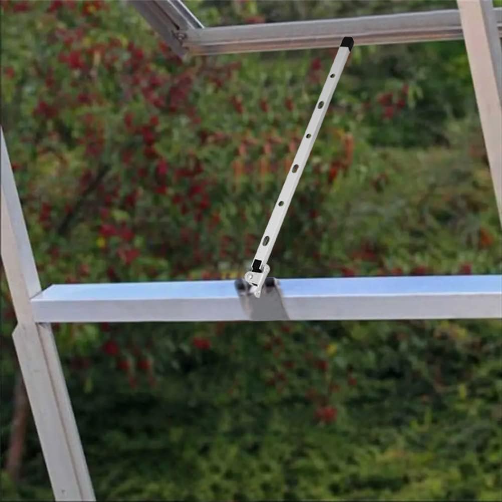 Regun Barre d'ouvre-fenêtre à Effet de Serre, Kit Manuel de séjour de fenêtre de Serre en Aluminium pour Évents de Toit dans Les Greniers, Les Garages ou Les Salles D’Outils