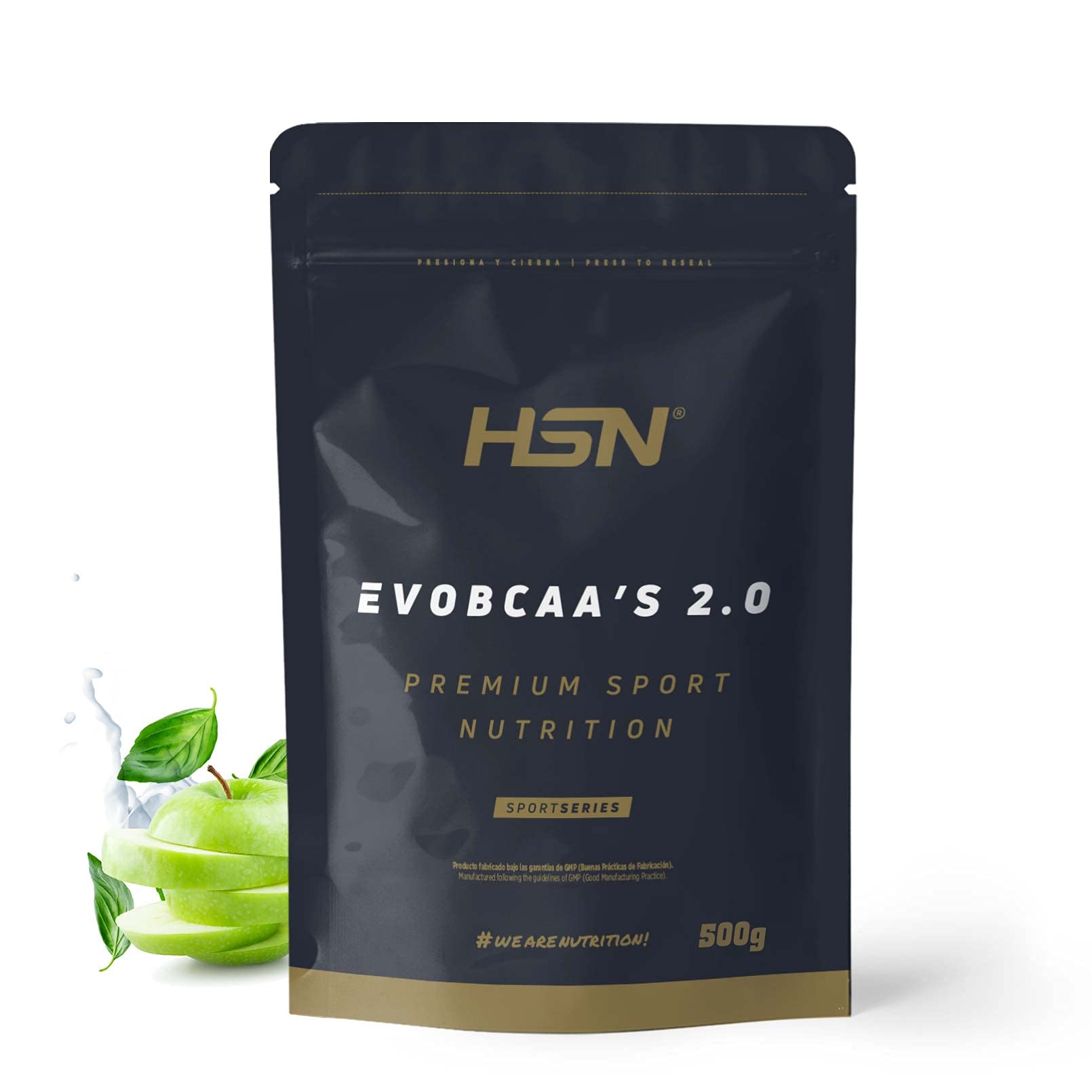 HSN BCAA con Glutamina Evobcaa's 2.0 | Sandía 500g | Aminoácidos Ramificados Ratio 12:1:1 (Leucina + Valina + Isoleucina) | No Incluye Dosificador | No-GMO, Vegano, Sin Gluten — view 11