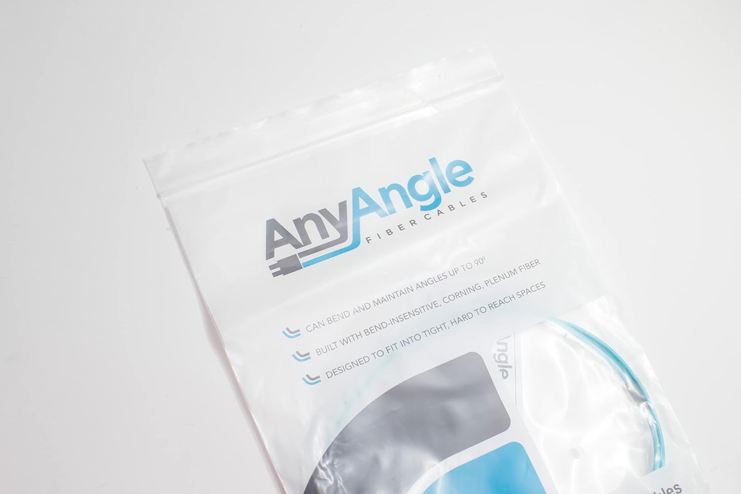FCD - 15M OM4 LC LC Fiber Optic Cable | AnyAngle Duplex 50/125 LC to LC Multimode Jumper 15 Meter (49.21ft) | Length Options: 1M-30M | Plenum 40/100g qsfp+ 100gbase sr ofnp mmf-lc-lc