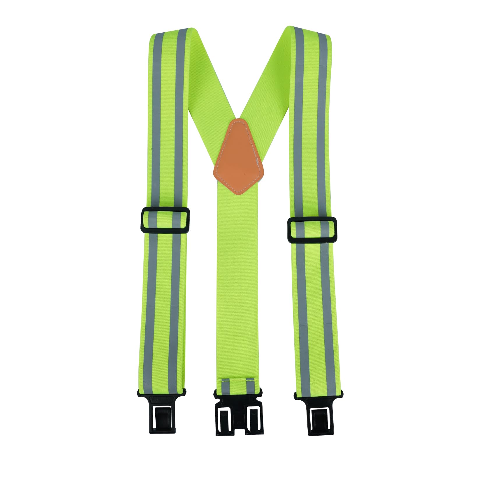 KUNNKUNN Men's Perry 1.5 inch Wide Suspender,Elastic Hook End Adjustable Suspenders