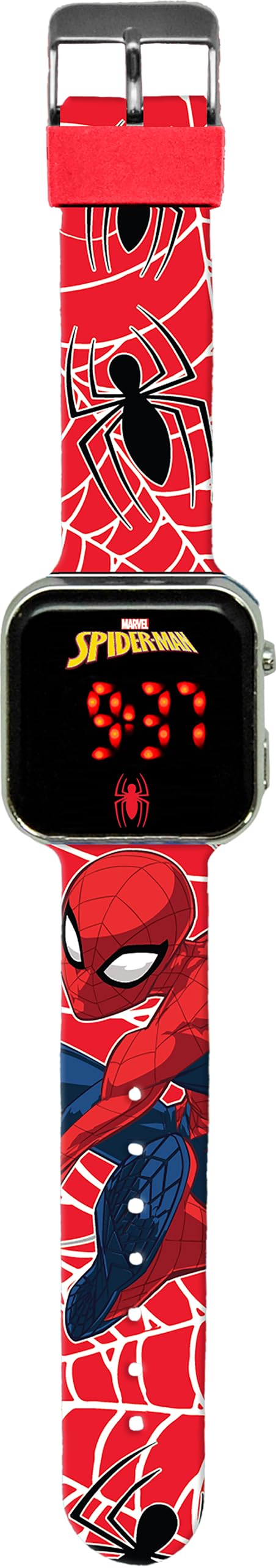 Kids Licensing - Reloj Digital LED para Niño y Niña con Personajes,Tiene Funciones de Hora, Fecha y Correa Ajustable — view 45