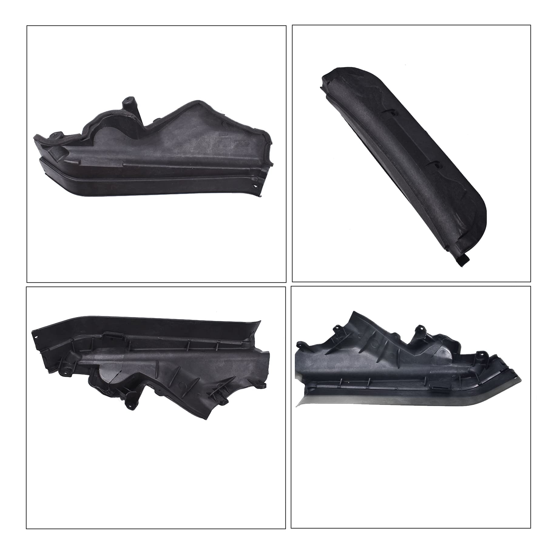 Paravento Motore Per BMW X5 X6 E70 E71 E72 2006-2014 - Set Completo Sinistro/Destro/Superiore OEM 51717169419