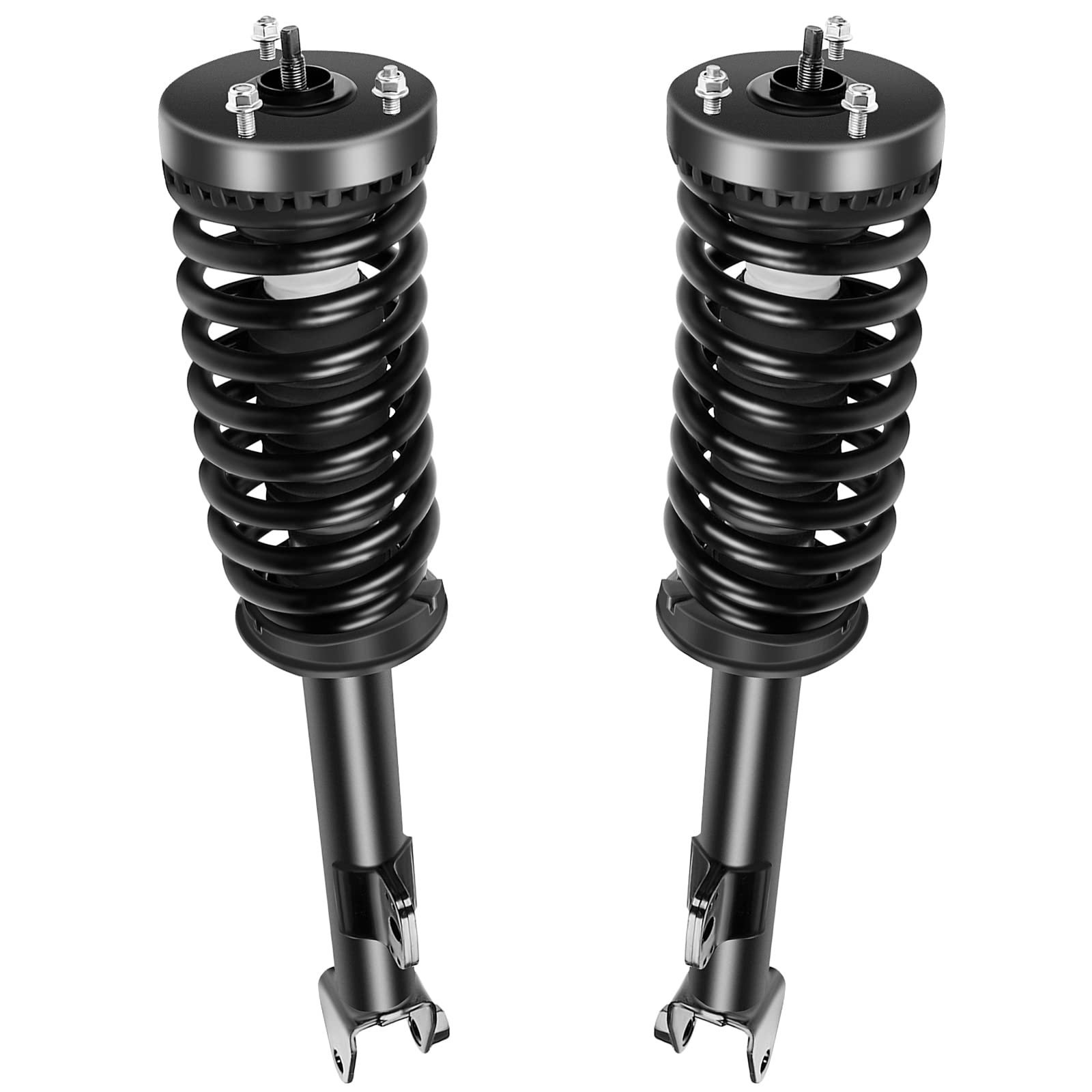 Photo 1 of Front Complete Struts & Coil Spring Assembly for Chrysler for 300 2005-2010 for Dodge for Charger (06-10)/Magnum V6 2005-2008, Set of 2 Shocks & Struts Replace 172248 182248 SR4087