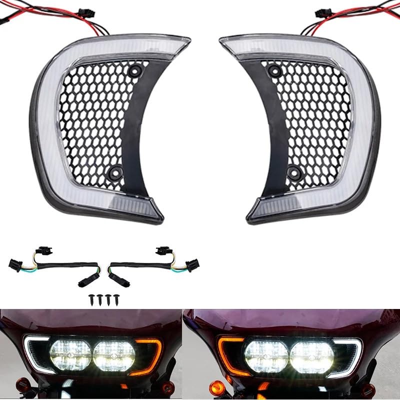 Accessoires de moto clignotant finition haut de gamme Road Glide