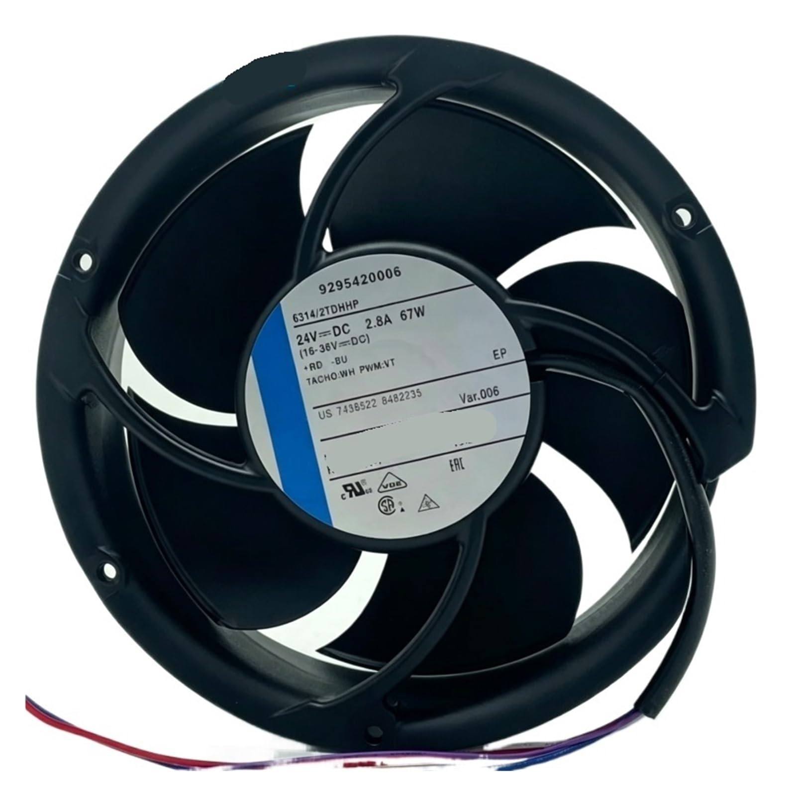 YUIDVJQWS 6314/2TDHHP axial flow fan