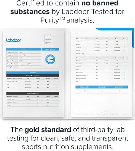 Miniatura 4 de LEGION Cápsulas de aceite de pescado Triton – Ácidos grasos esenciales Omega 3 de triple fuerza con vitamina E y aceite de limón para una máxima