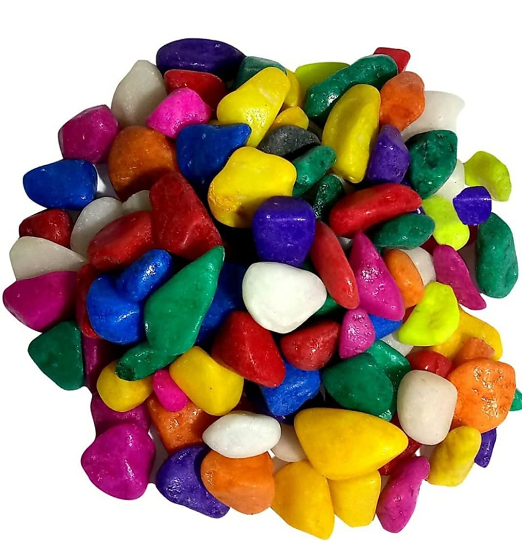 Adhvik (250 Gram) Fish Tank Decoration Artificial Stone Aquarium Table Décor Multicolor Pebbles Stones River Rock Marble Glass Stone Unplanted Substrate for Vase Fillers, Table Scatter, Fountain (B09GS4KH3W) Amazon Price History, Amazon Price Tracker